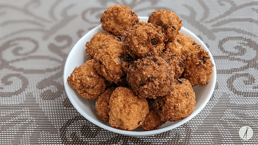 כדורי דייקון מטוגנים סיניים