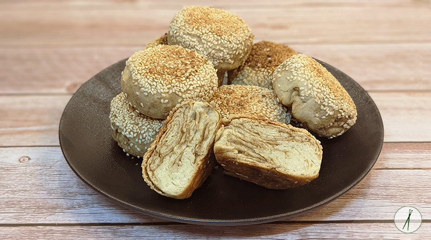 לחמניות שומשום – Májiàng&nbsp;shāobǐng