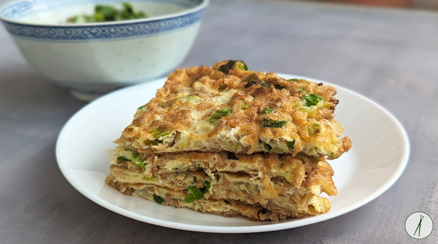 חביתה עם צנון מומלח – Cai pu&nbsp;dan