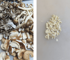 Kinoko Pasta וואפו קינוקו פסטה – Wafu kinoko pasta – מכופפת מקלות