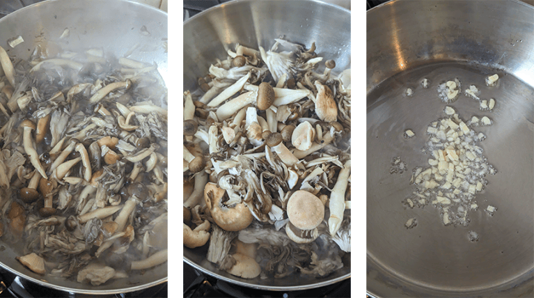 Kinoko Pasta וואפו קינוקו פסטה – Wafu kinoko pasta – מכופפת מקלות