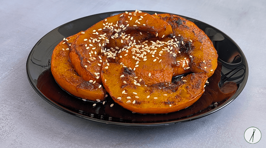 דלעת בחמאה וסויה – Kabocha no batā&nbsp;shōyu